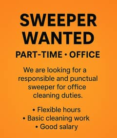 urgent sweeper required