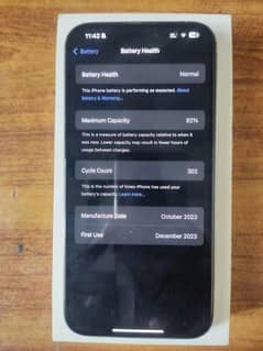 iPhone 15 pro max physical Pta approved