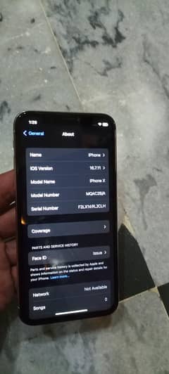 iPhone X (sim working) lifetime (zong)