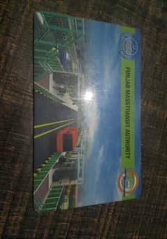 Metro bus card for sale