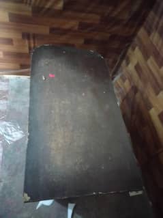 iron table with drawer