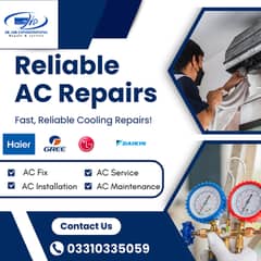 Ac Repair, Gas Filling, Ac Service, Ac Installation in islamabad