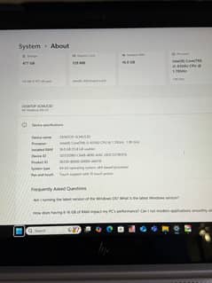 HP laptop