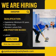 Sweeper Required