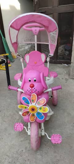new baby cycle and pram