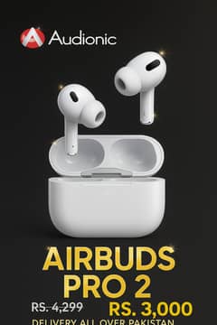  Audionic Airbuds Pro 2 – Noise Cancellation | SALE PRICE Rs. 3000