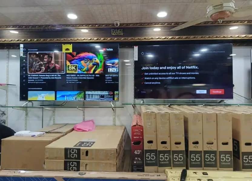 55 inch Android Led Tv Samsung 3 year waranty  03020482663 3