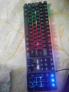 Gaming keyboard rgp light