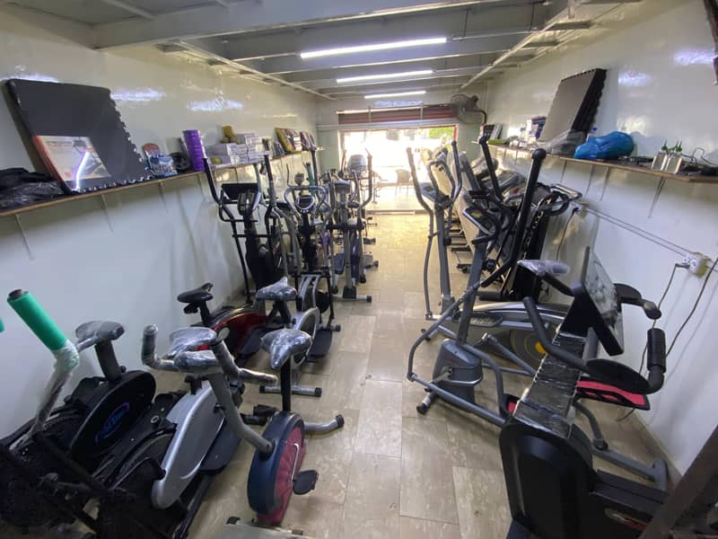 Exercise ( Elliptical cross trainer) cycle 7