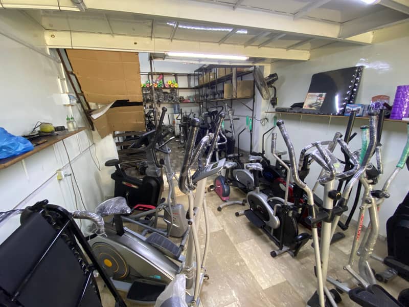 Exercise ( Elliptical cross trainer) cycle 8