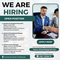 Male and Female are encourage to apply