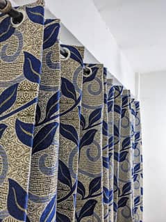 1 Pc Velvet Jacquard Printed Quilt Indoor Home Curtains