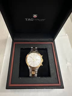 Tag Heuer Carrera Calibre 16 Chronograph (18k Gold Two Tone)