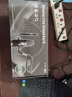singing live sound card