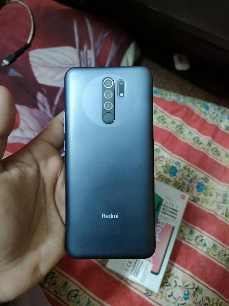 Redmi 9 10/10 condition no any issue with box 5
