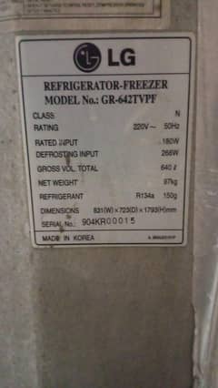 lg Refrigerator