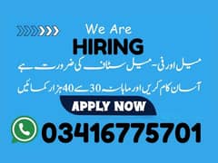 Online Jobs, Assignment Writing, Data Entry, Typing job, Part Time Job