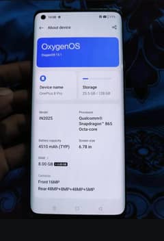 Oneplus 8 pro 8/128gb pta approved