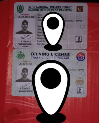 i have two license international driving license and Punjab license