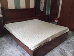 full bed room set pure wood