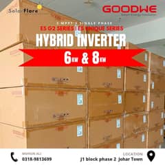GoodWe Hybrid Inverter 6kW / 8kW – High Efficiency | Box Packed