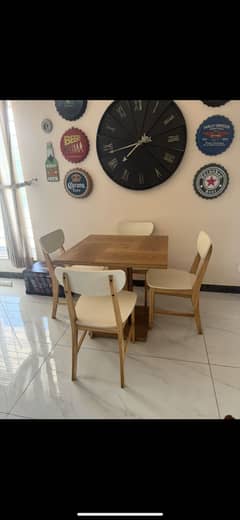 Imported dining table for four