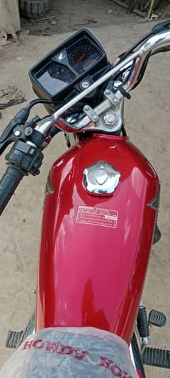 Honda cg125 2021 22 red