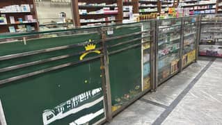 racks and counters for urgent sale