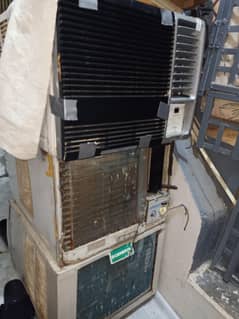 3 window ac for sale each price 15000 all scrap type