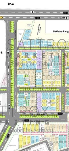 Main 200 feet road ,400sq ,Corner, West open , Leased Plot For Sale