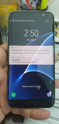 Samsung S7 Edge 4gb ram and 32gb rom.