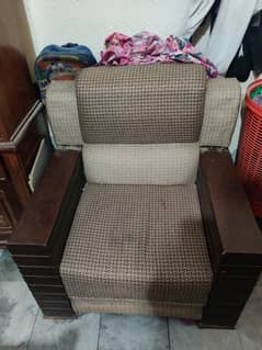 sofa set 3 seater singal seat 2 call 03078771105