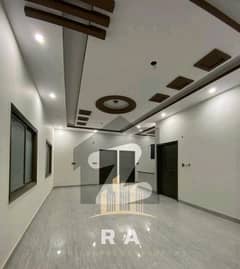 FULLY FURNISHED PORTION LOCATED AT SHAMSI SOCIETY JUST OPPOSITE TO JINNAH TERMINAL INTERNATIONAL AIRPORT