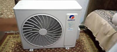 Gree 1.5 ton ac inverter R410 under warranty with card