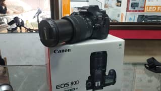 DSLR CANON 80D WITH 18-135 NANO STM. . . ZUBAIR HERE