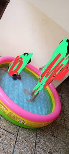 Only few days used swimming pool for sale
