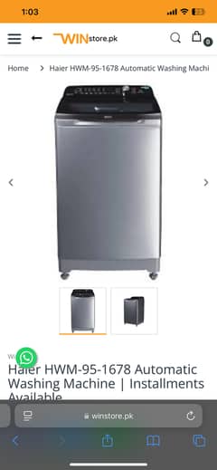 Fully automatic machine brand new condition