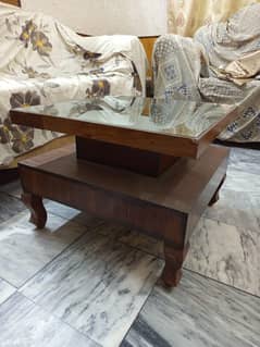 3 table  soild wood