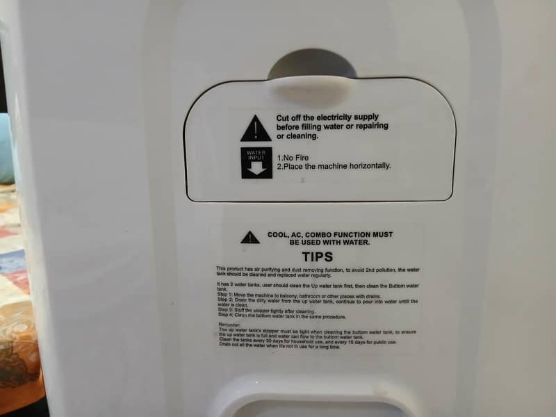 Portable Room Cooler with Built-in AC Function 3
