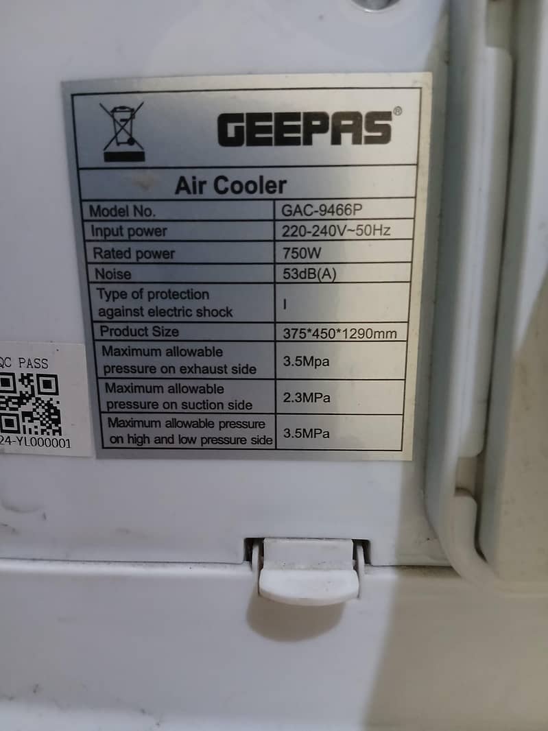 Portable Room Cooler with Built-in AC Function 4