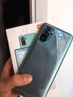 Xiaomi Redmi Note 10 4/128 With Box Dual Sim Offical PTA For Sale