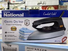 National electric dry iron