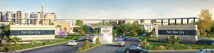 5 MARLA PLOT FOR SALE AVAILABLE ON CASH - 3KM FROM THOKAR NIAZBAIG IN PARKVIEW CITY