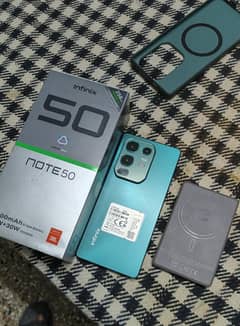 infinix note 50 8/256gb Complete box