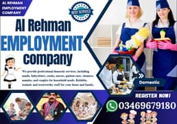 Domestic staff, Baby sitter, Maid, Babysitter , Cook, Driver, Nurse