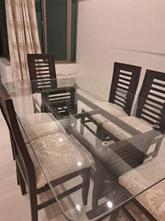 Dining Table with 6 chairs