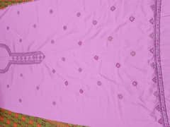 Balochi Embroidery neat Unstitched Suit
