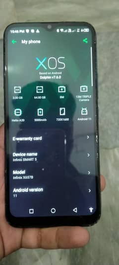 Infinix Smart 5 3/64gb