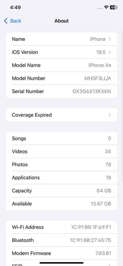 iphone XR