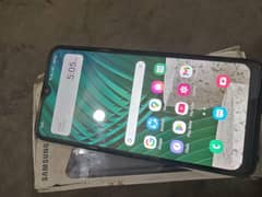 samsung mobile a10s with box  (03265052626)